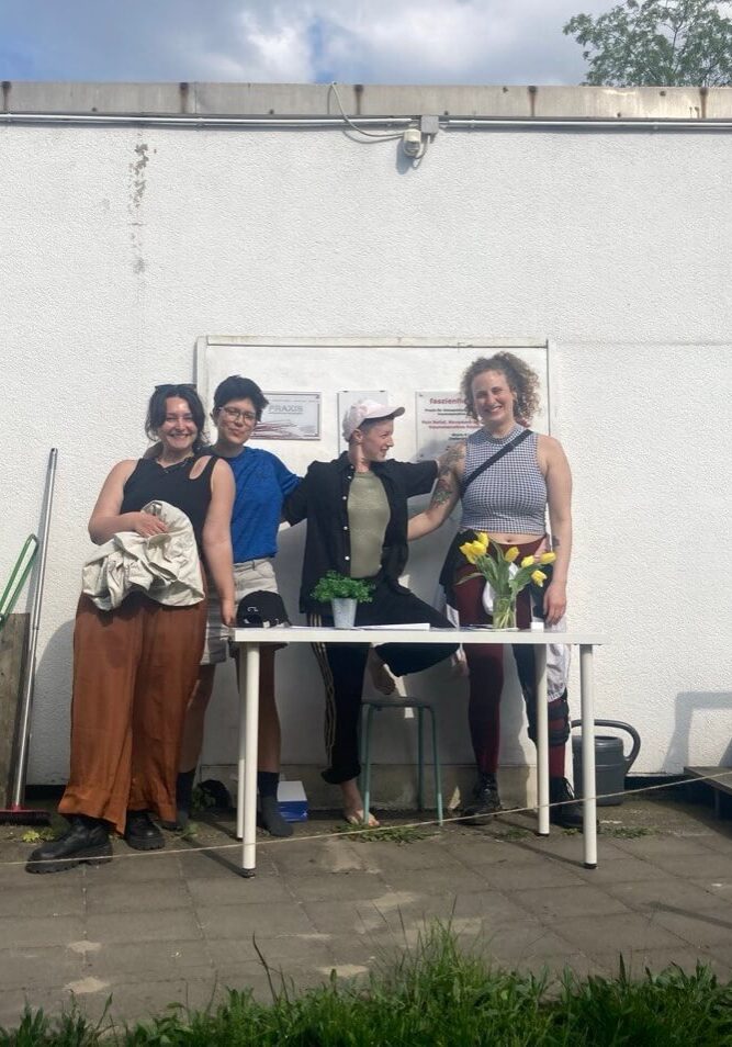 SPARK Practitioners - Members of Spark smiling outdoors